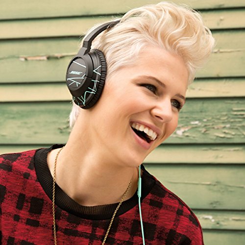 Bose Soundtrue Headphones Around-Ear Style, Black/Mint #TOP5