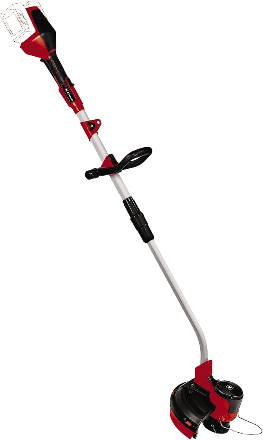 Einhell Pxc Zestaw Akumulator z Ładowarką, Czarny/Czerwony, ‎22.1 x 18.5 x 7.7 cm & Einhell Podkaszarka akumulatorowa GE-CT 36/30 Li E-Solo Power X-Change