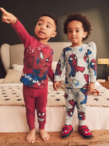 Pyjamas douillets garçon Next ensemble de nuit hiver en coton doux - 3