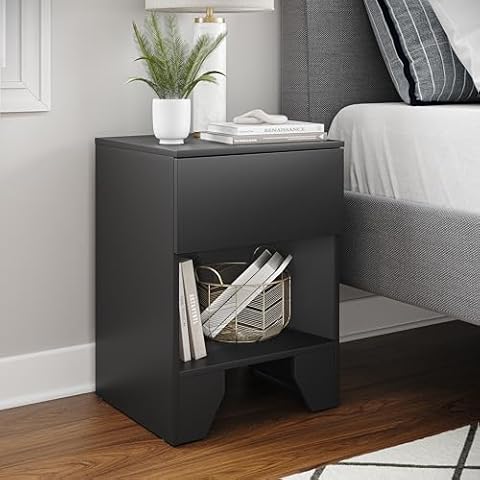 Boyd Sleep Anzio Nightstand, Black Cover