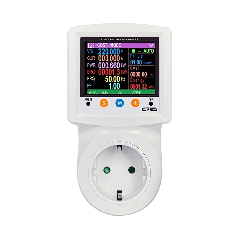 Compteur de consommation Wi-Fi avec coupe-circuit et minuteur programmable