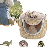 Bolsa de transporte para animales pequeños para conejillo de indias, ratón, hámster, bolsa de transporte para azúcar, bolsa de mano para salir