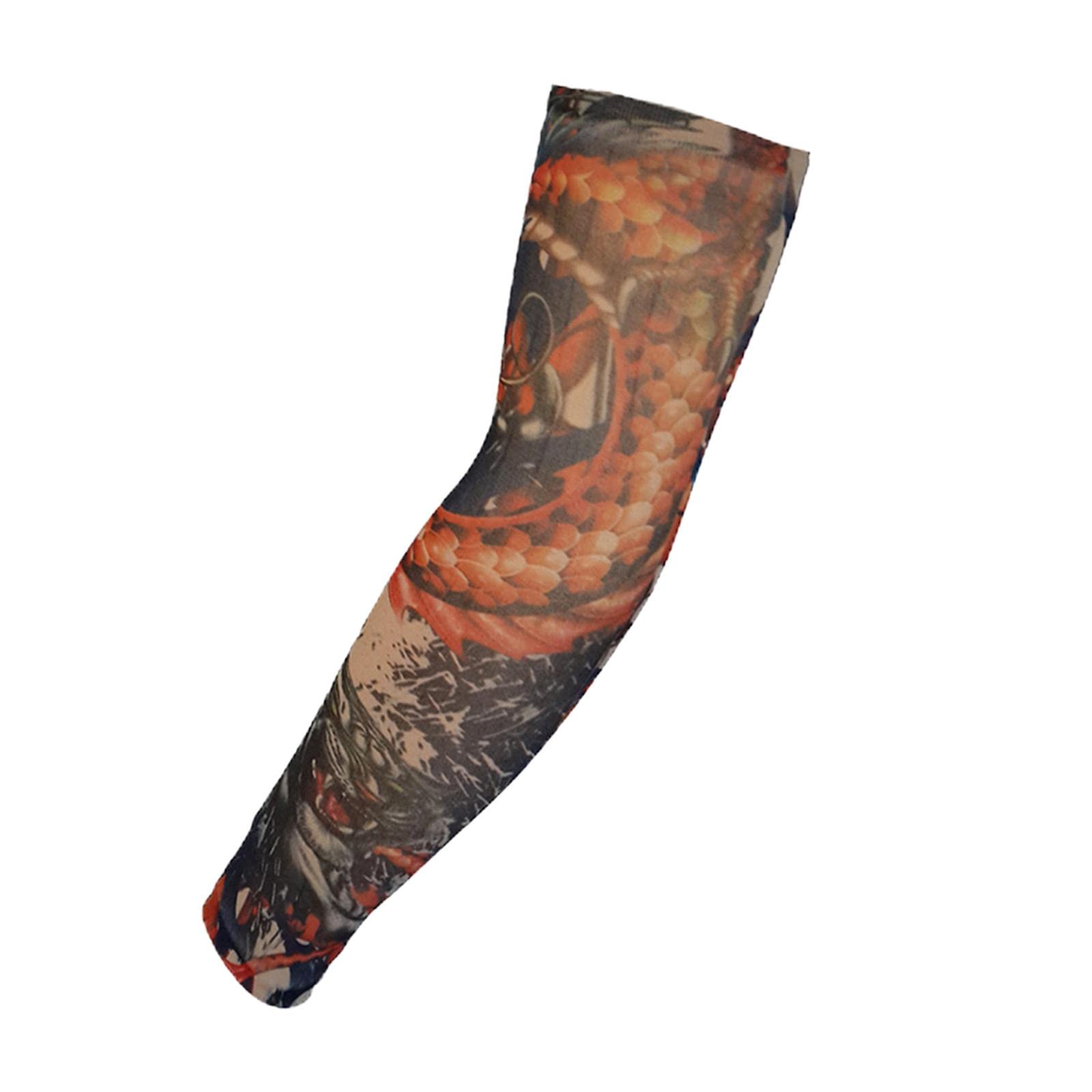 NIVAA Tattoo Arm Sleeves UV Protection Arm Cover for Golf Men Women Volleyball C-picture-11