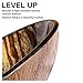 Round Glass Bathroom Sink - Enbol 16.5 Inch Tempered Glass Bathroom Vanity Vessel Sink Above Counter Gold Brown Standard Round Artistic Wash Bowl GS-L0048