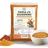 Triple J's Authentic Louisiana Crab Boil Seasoning – 1lb Cajun Bold Flavor Seafood Boil Seasoning & Booster | Louisiana Cajun Seasoning for Shrimp, Crawfish, Crab & Seafood Mix
