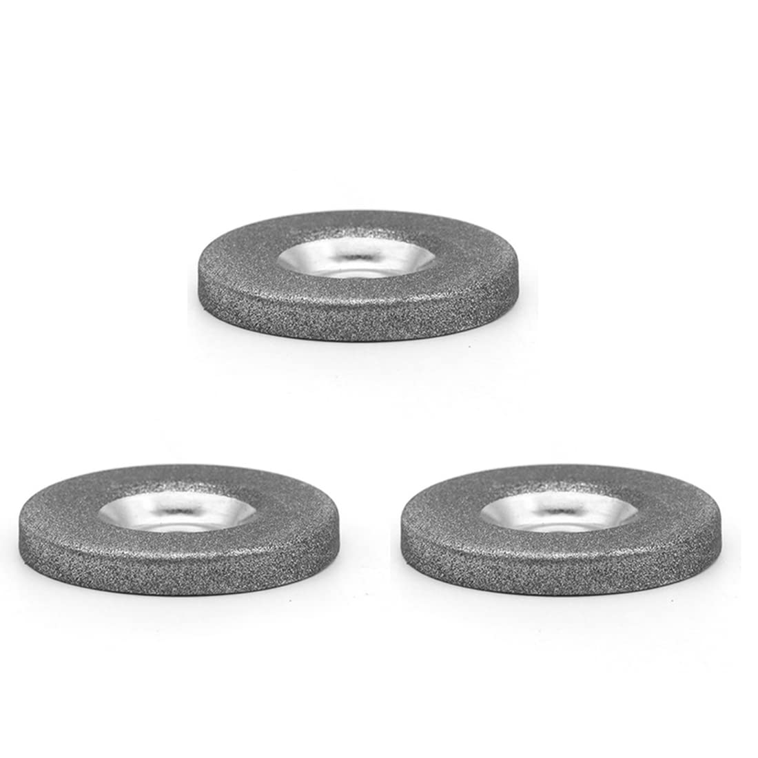 3Pcs 56mm Diamond 180/320/600 Grinding Wheel Disc for Electric Multifunctional Sharpener Grinder Sharpening