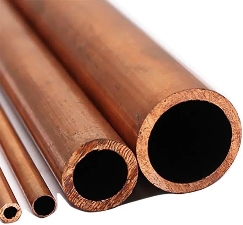 Copper Capillary Round Tube Pipe 2mm 3mm 4mm 5mm 6mm 7mm 8mm 9mm 10mm 11mm 12mm 13mm 14mm 15mm 16mm 17mm 18mm 19mm 20mm 30mm(3x0.25mm 1pc)