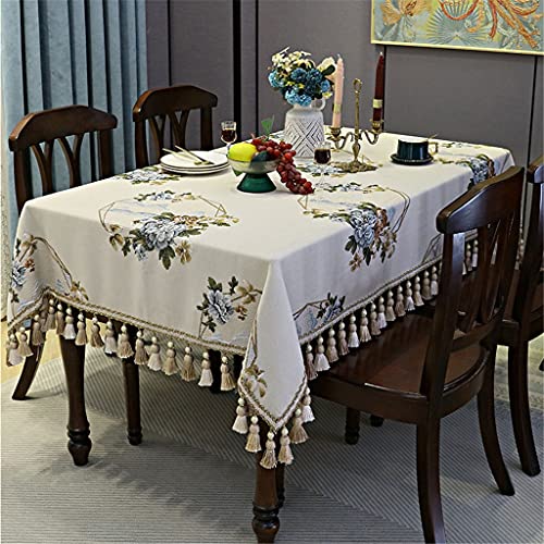 Nappe rectangulaire pour protéger la table basse du salon en lot de 3