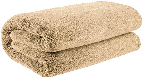40x80 Inches Jumbo Size, Thick & Large 650 GSM Ringspun Genuine Cotton Bath