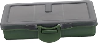 Mini Fishing Tackle Storage Box with Dividers, Large Capacity Plastic