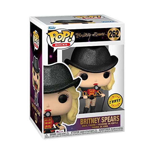 Funko Pop Britney Spears Circus Chase la figurine d'exception sous vitrine Byron's Attic