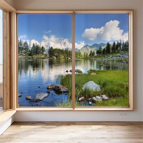 Vinilo Decorativo para Ventana 90x200 cm LXDWEI miniatura 3
