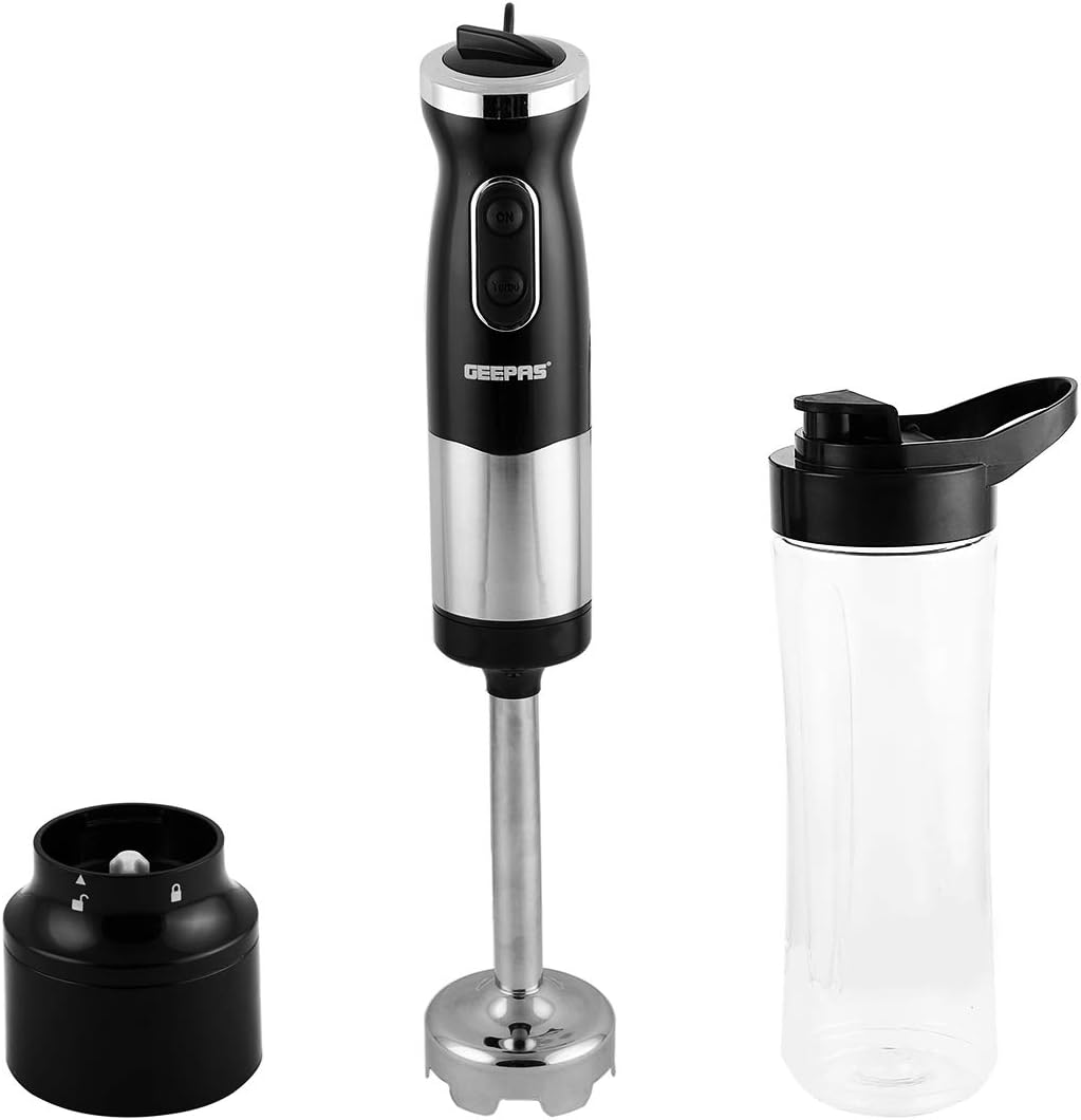 Geepas 500W 2in1 Hand Blender Food Collection Immersion Hand