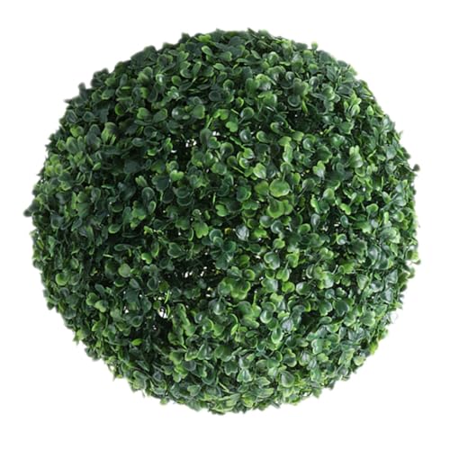 TOGEVAL Bolsa de Bola de Césped Artificial Colgante Redonda Adorno Decorativo Realista para Techo Ornamento Verde para Interior y Exterior Decoración Natural para Hogar Eventos y Tiendas