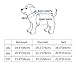 JTYR Mascota Perro Impermeables Chubasqueros, Perros Grandes Impermeable al Aire Libre Transparente...
