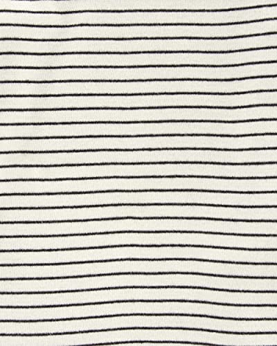 Carter's Baby girls' 3 Piece Little Vest Set, Hooded Heart/Stripe, 24m3