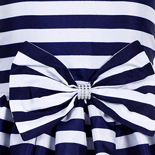 Image of Casual Frock for Baby Girls,Blue Printed and Olive Printed,Pack of 2