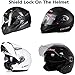 LS2 Helmets Visor Clip Shield Lock for LS2 Strobe FF325 OF569 Helmets for Sedici Strada Helmets for Bilt Techno 2.0 Helmets