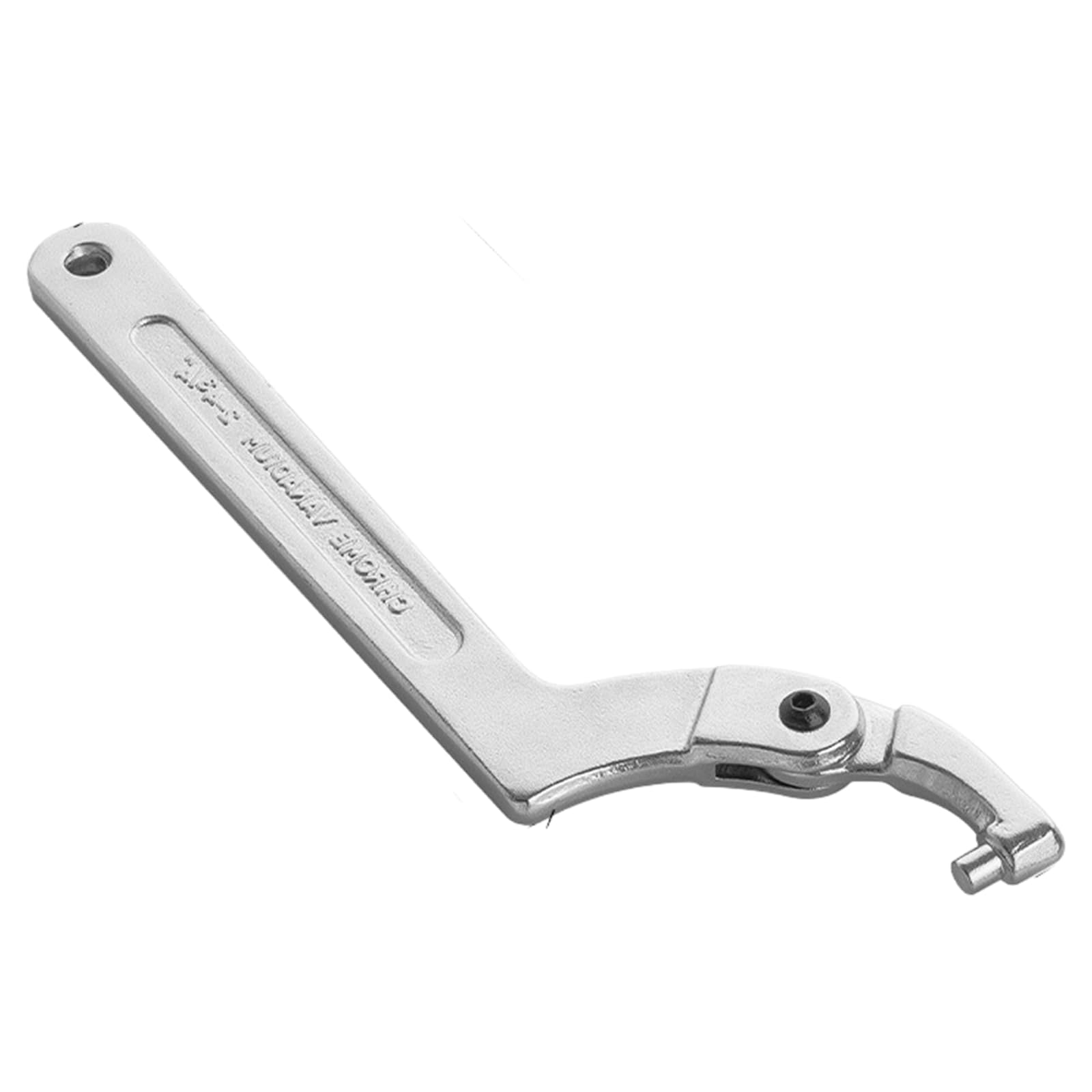 Hogtnd 51/121 Mm Hook Wrench For Round Screw Hand Tool Adjustable Wrench 19-Mm / 32-76Mm / -121Mm / 115-170Mm Wrench Hand Tool Adjustable Hook Wrench