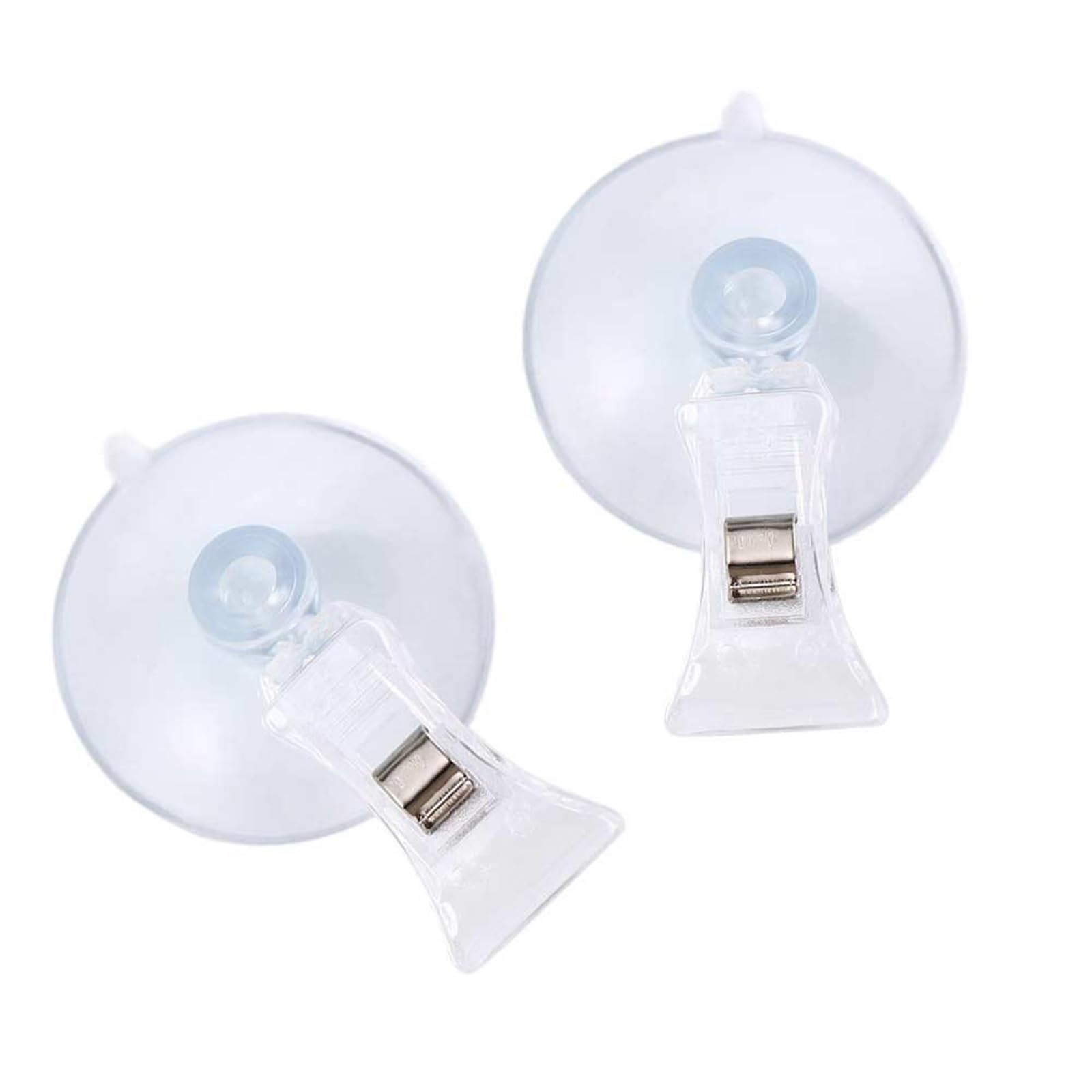 Vaeltor One Color 30Pcs Multifunctional Office Wall Living Room Mall Practical Door Window Clear Suction Cup Clip Plastic Sucker Clamp Home