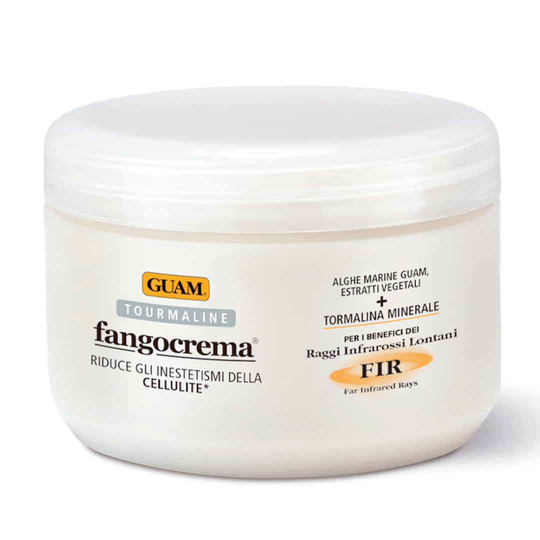 FANGOCREMA Anti Cellulite Cream with Seaweed and Tourmaline FIR, Lipo-Reducing Caffeine Cream for Cellulite and Skin Tightening, Cellulite Hot Gel for Cellulite Treatment, 10.5oz | Guam Beauty