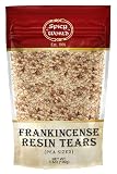 Frankincense Resin Tears Pea Size 3.5oz (100g) Bag - Pure Gum Olibanum, Biblical Resin, Fragrance, Church Incense - by Spicy World