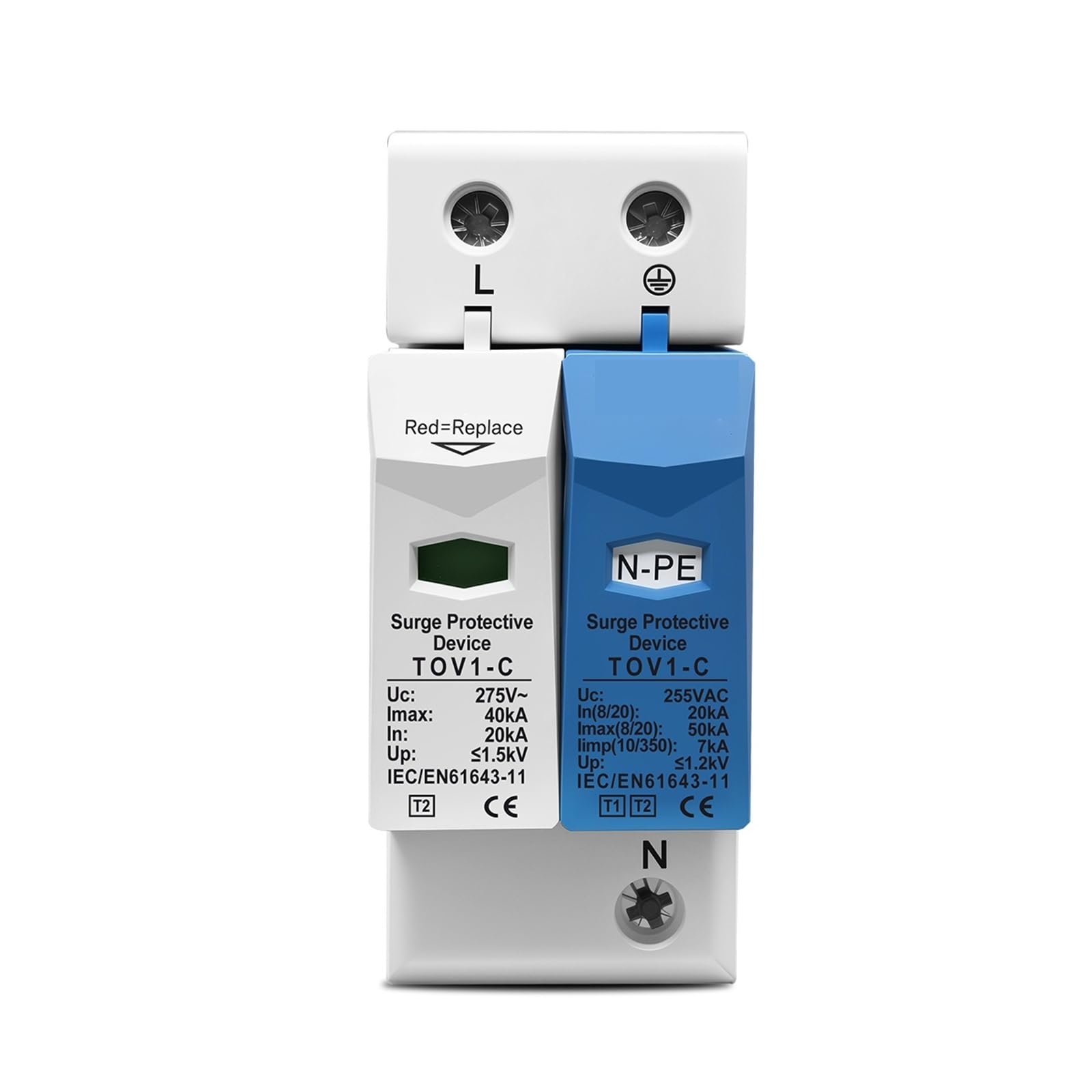 AC SPD 1P + NPE élimine le risque de surtension dans la maison - 6