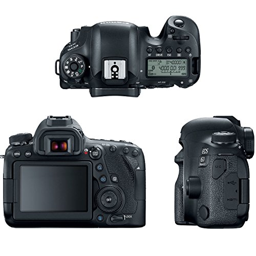 Canon Eos 6D Mark Ii Dslr Camera W/ 7 Lens Bundle Including Ef 24-105Mm F/3.5-5.6 Is Stm + 2.2X Telephoto & 0.43X Aux Wide Angle Lens + 2Pcs 32Gb Sd + Accessories With Premium Commander Kit (32 Items) #TOP1