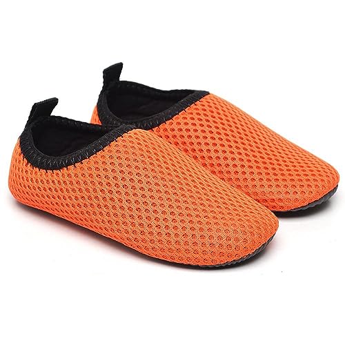 Sapatilha Infantil Nautica Pesca Esportiva Aquatica Bicicleta Corrida Conforto Neopreme (29, Laranja