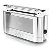   Russell-Hobbs-TRL9300GYR-2-Slice-Glass-Accent-Long-Toaster-Silver-Stainless-Steel
