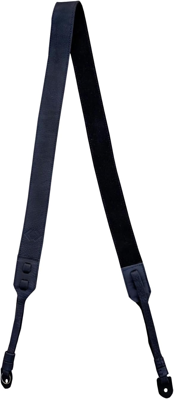 TETHER STRAPS Leather Crossbody Camera Strap | Durable Neck/Shoulder Strap for DSLR/SLR | Fits Canon & Nikon Cameras