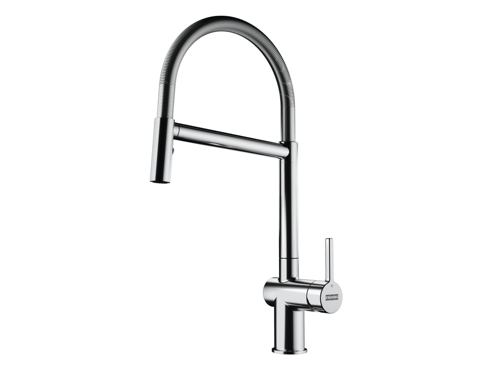 FRANKE 115.0653.407, Robinet d'évier de cuisine Active Semi Pro spray, Chrome