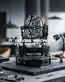 Nifeliz Tourbillon Technique zestaw budowlany, zaawansowany model serii silników kolekcjonerskich, zestaw do prezentacji nauk fizycznych dla dorosłych, prezent do dekoracji domu lub biura, NF10355