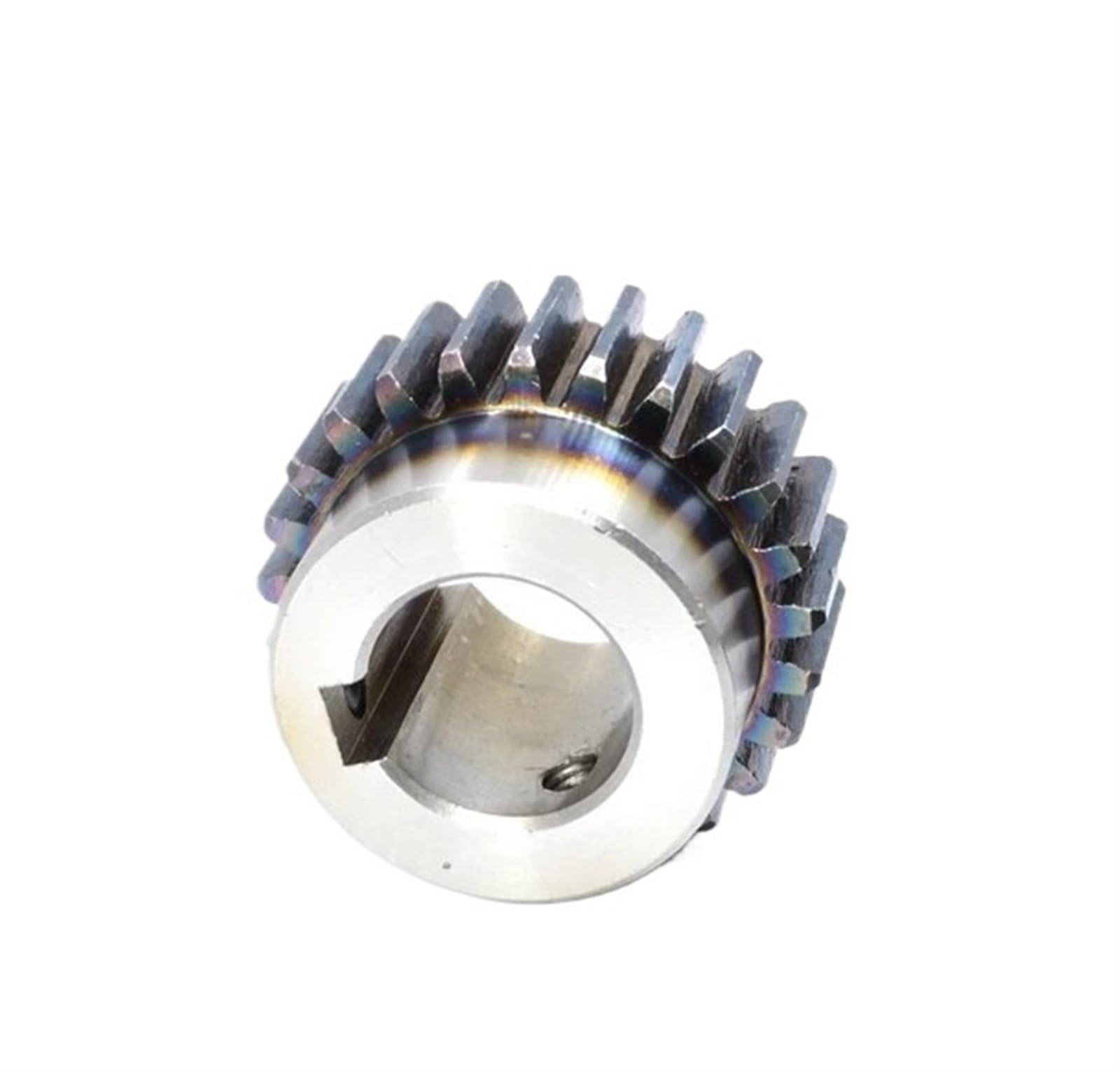 Bevel Gear Pinion Hardware Mechanical 1pcs 1.5M 12-19T Spur Gear Bore 8mm Motor Gear with Step Carbon Steel Transmission Accessories Part(19 Teeth)