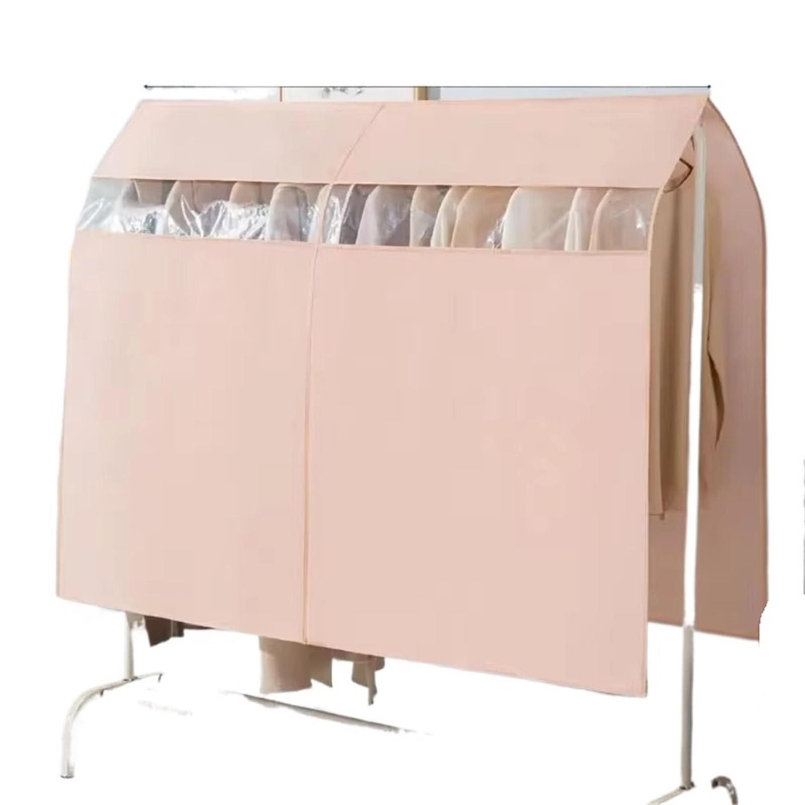 Clothes Rail Cover Clothing Dust Cover Three Dimensional Transparent Bag For Home Use Hanging Storage Fully Enclosed(Color 10-160x120cm)