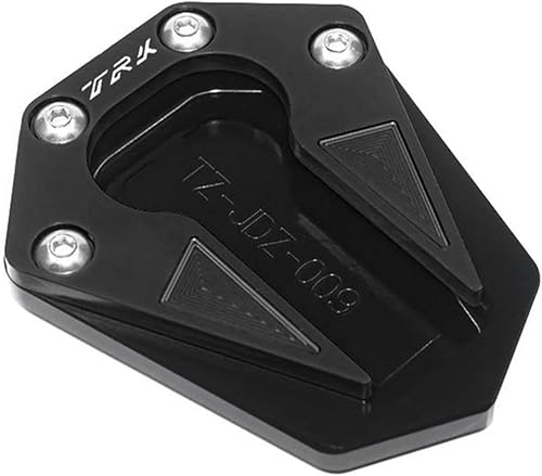 Miniatura 1 de Support Kickstand Foot Pad Motorcycle Foot Side Stand Kickstand Plate Enlarger Extension Pad CNC Aluminum For Benelli TRK 502 2017-2018 Motor