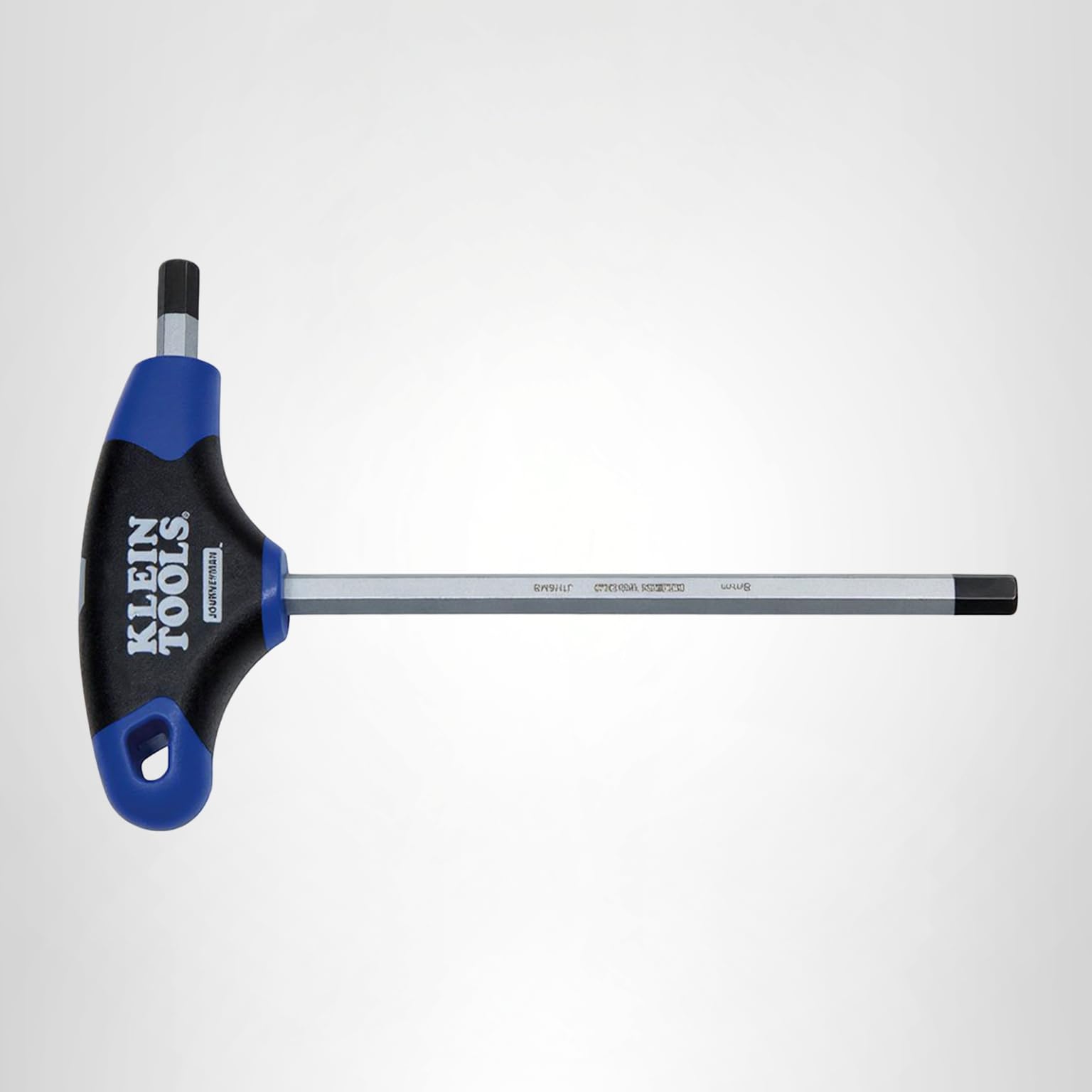 Klein Tools JTH6M8 8 mm Hex Key, Journeyman T-Handle, 6-Inch