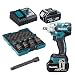 Produktbild Makita DTW285RTJX CHIAVIIMPULS18V5Ax2 BL280Nm1/2+D-41517