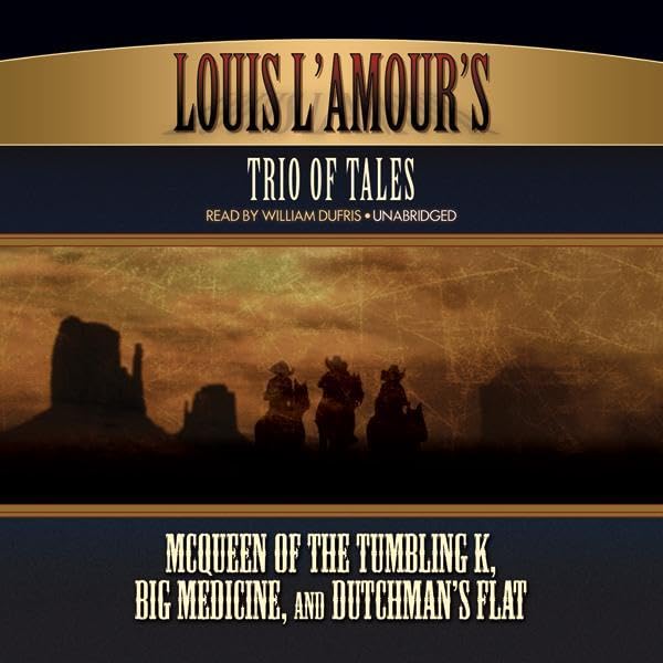 Cover art for Louis L'Amour's Trio of Tales