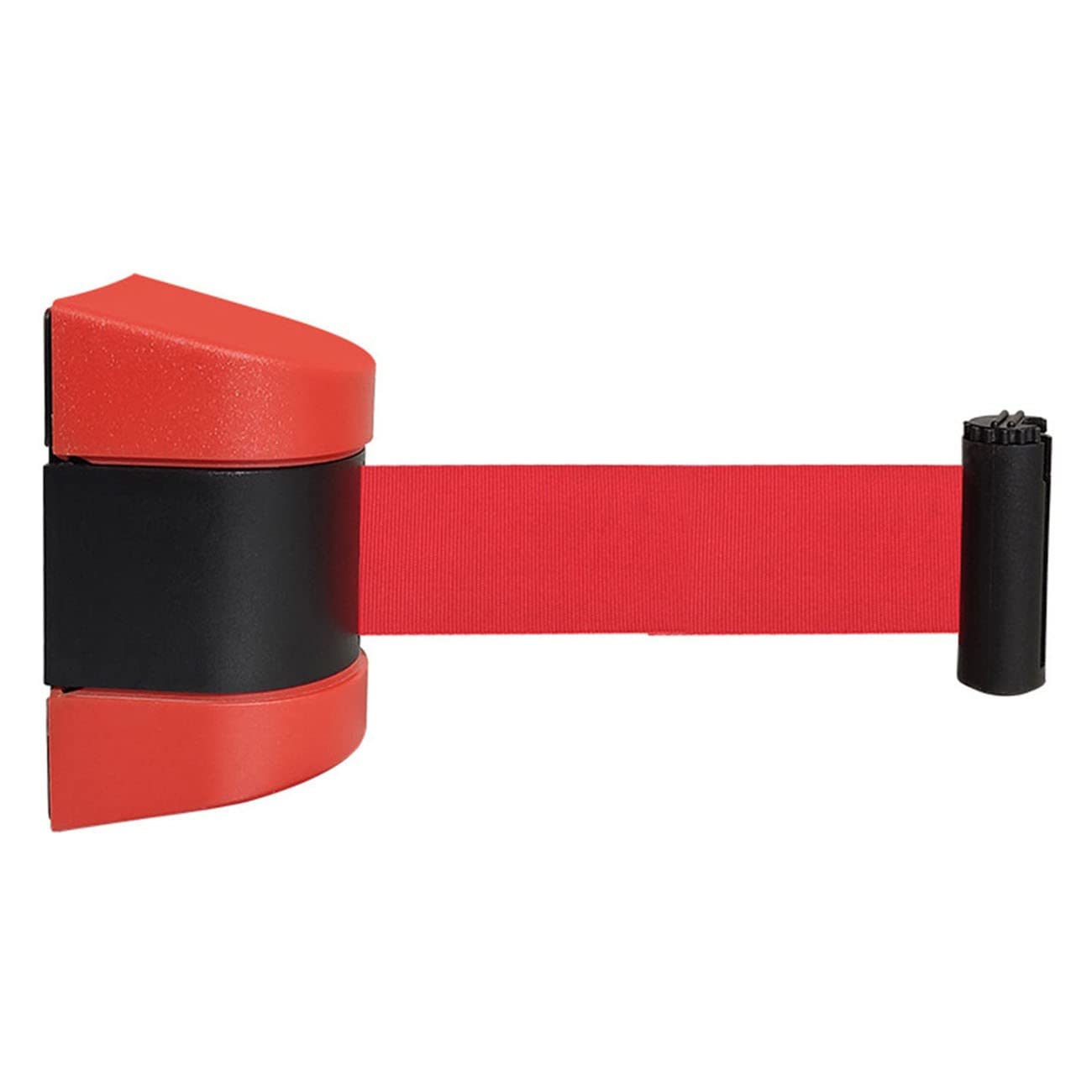 MoreiH Retractable Belt Barrier, 2/3/5/10M Crowd Control Ribbon for Playground Park Hotel Crowd Control, Safe Braking System and Locking Button/D/10M/32Ft