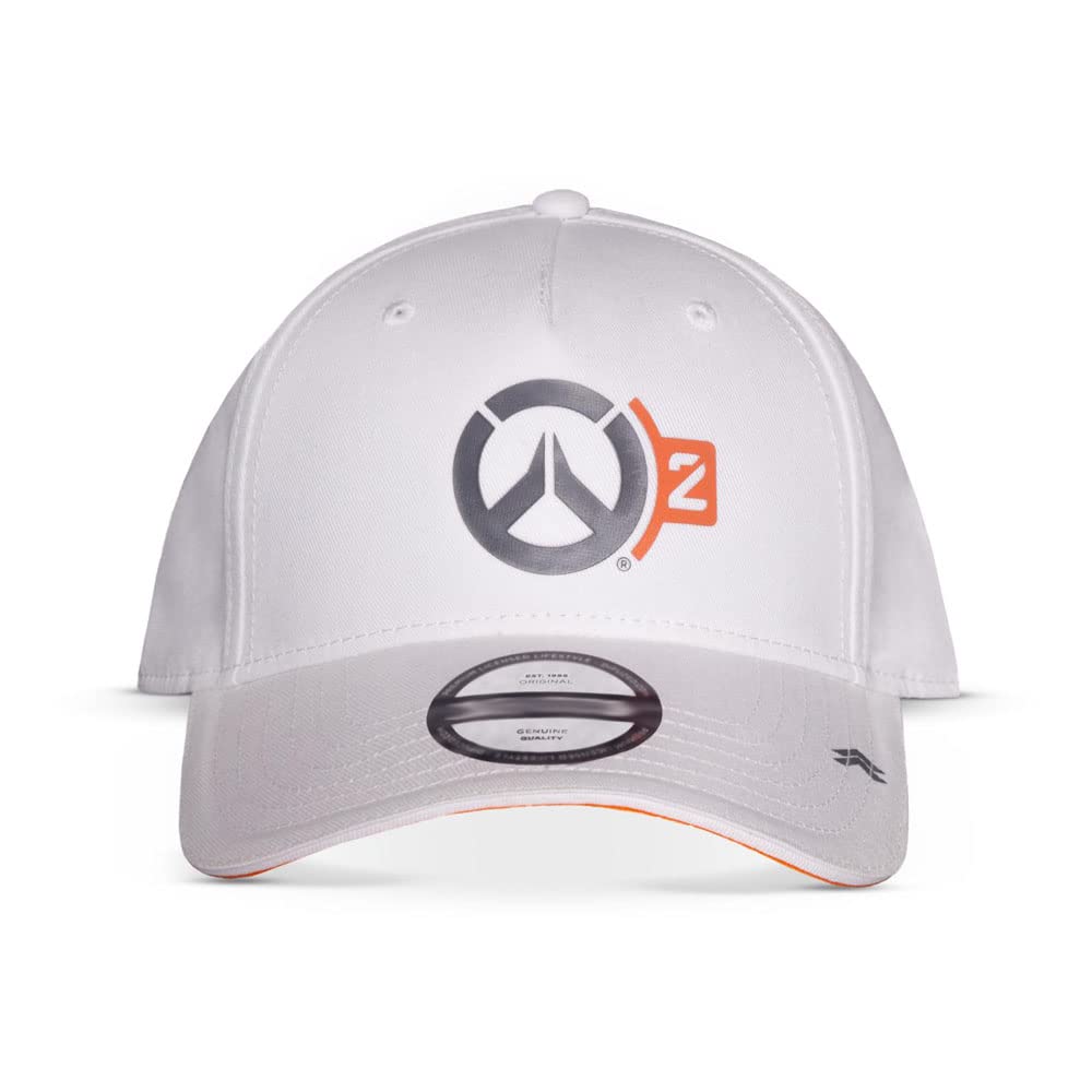 DifuzedOverwatch 2 - Adjustable Cap, White, Large