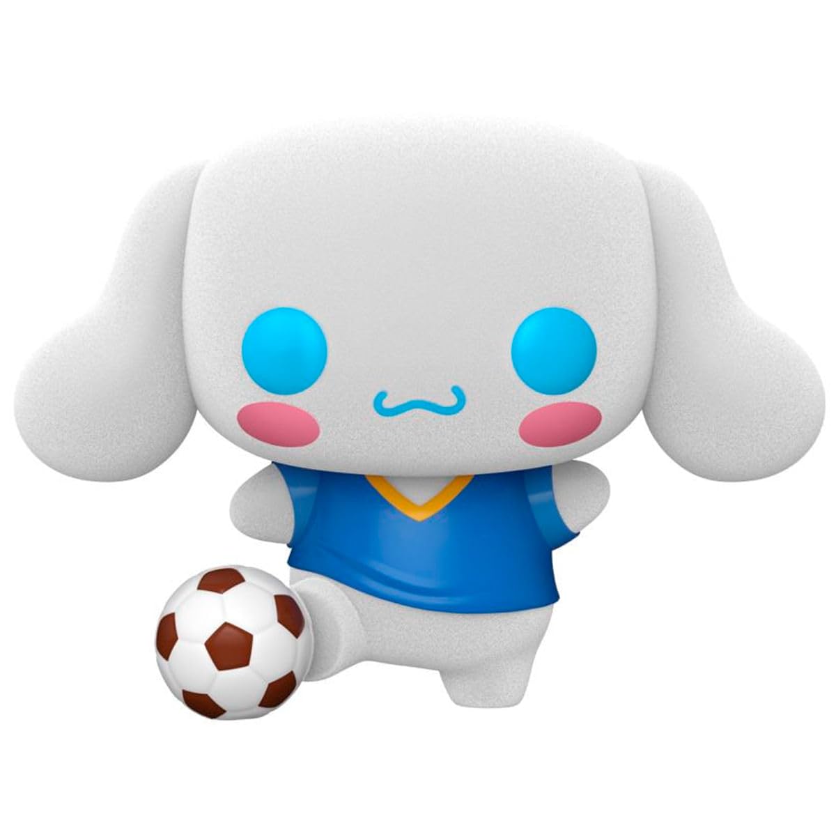 Funko Sanrio Hello Kitty & Friends POP! Animation Cinnamoroll with Soccer Ball (Flocked) Exclusive Vinyl Figure #86