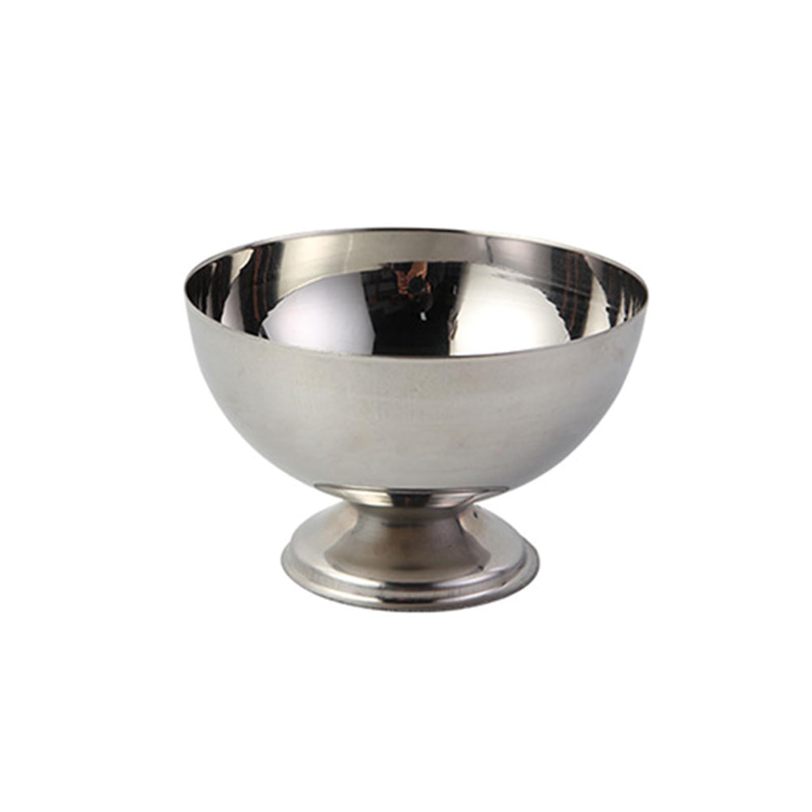 Kalttoy Stainless Steel Dessert Dishes Elegant Metal Dessert Cups Unique Container for Parties and Gathering Metal Bowl
