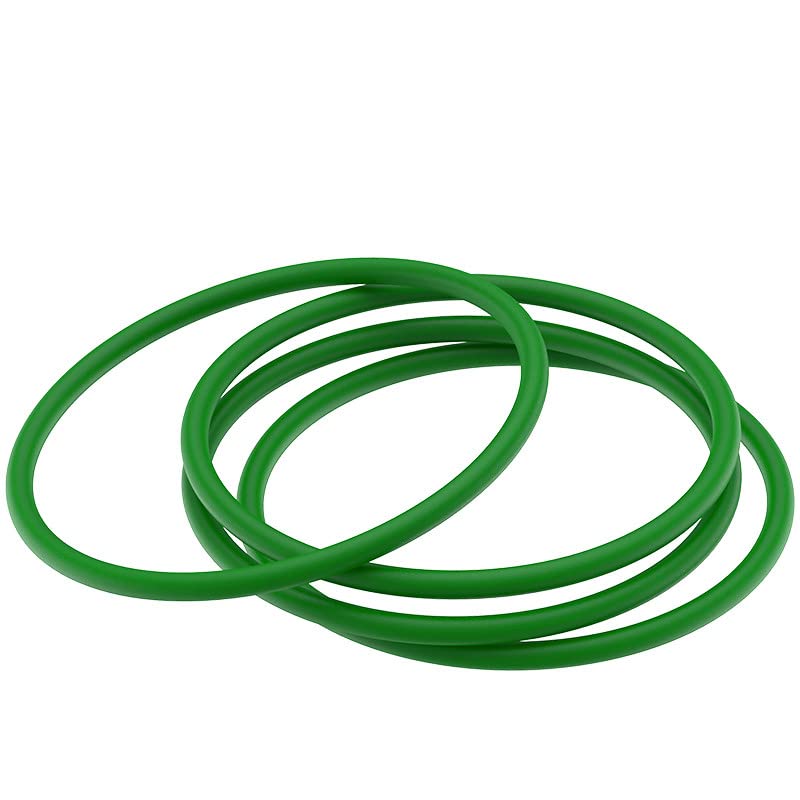 Polyurethane Belt PU Round Belt Seamless Connection of Motor Drive Belt Drive Transmission 4 Pieces Pack (4x215mm, 4)