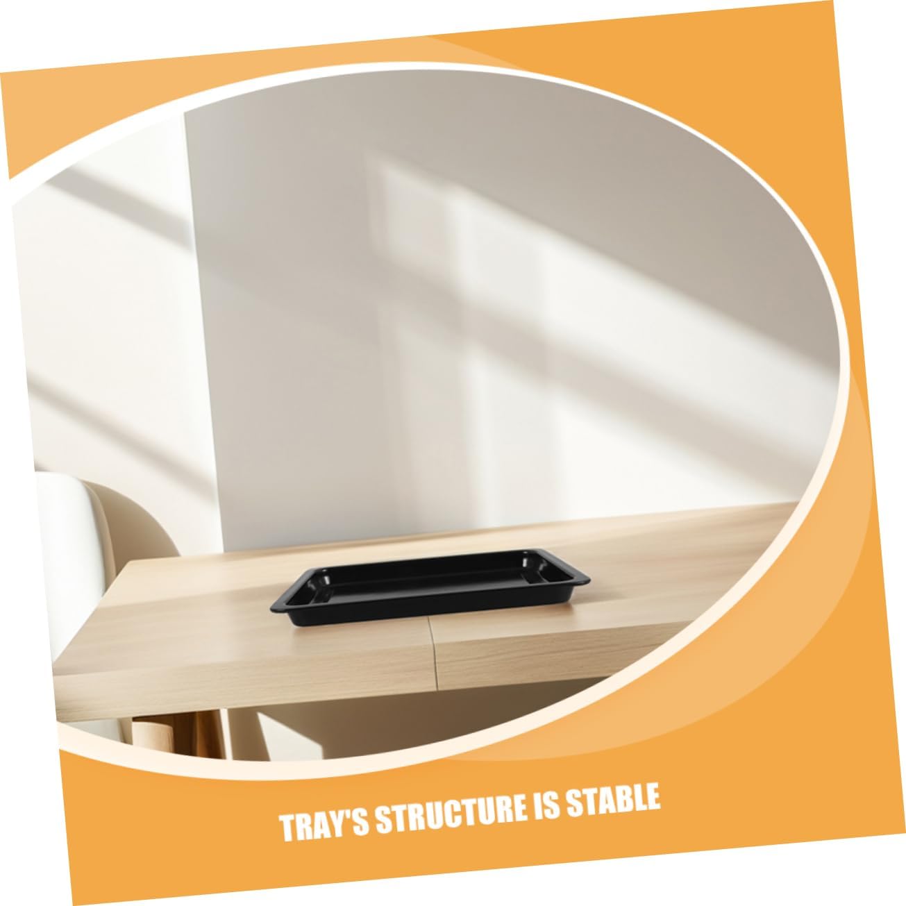 Alipis 2pcs Commercial Enamel Bakeware Oven Tray Set Sturdy Heat Resistant Flat Baking for Bakeries Easy to Clean