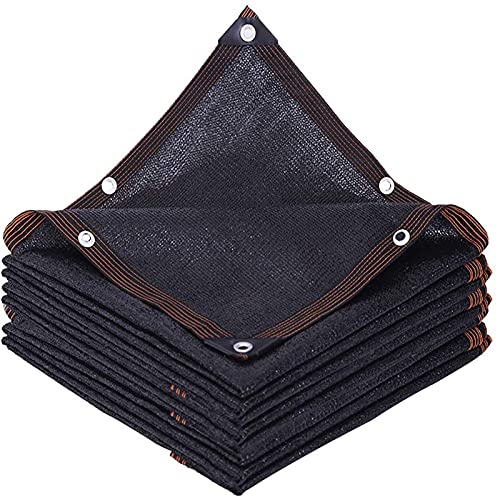 DLMSDG Filet D'ombrage Terrasse, Voile D'ombrage Toile D Ombrage Rectangulaire, Tissu D'ombrage avec Oeillets, pour Pergola, Fleurs, Patio Lawn, Pet House.(Size:1x2m/3.28x6.56ft)
