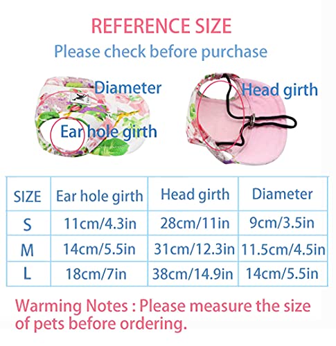 YAODHAOD Dog Baseball Cap, Outdoor Casual Pet Sport Sun Protection Baseball Hat Cap Visor Sunbonnet with Ear Holes and… - Image 5