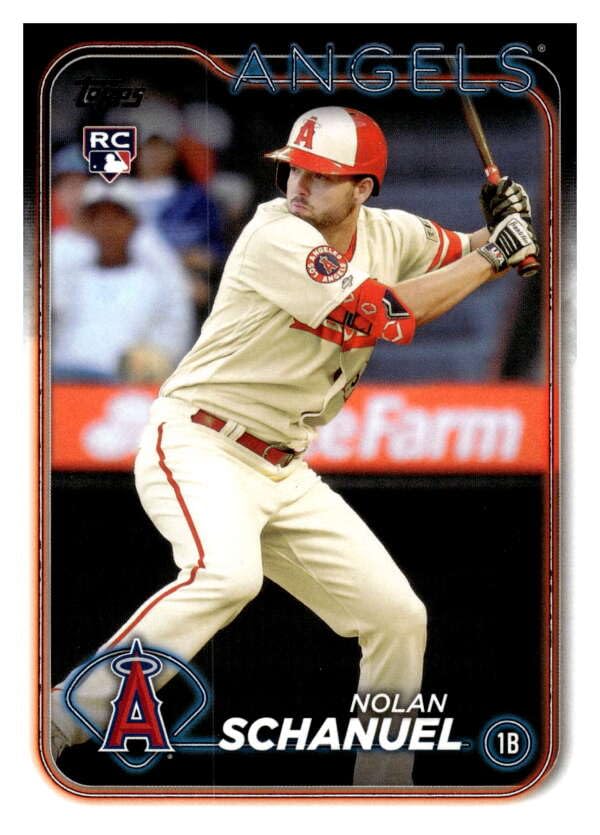Amazon.com: 2024 Topps Series 1 Baseball #53 Nolan Schanuel RC 