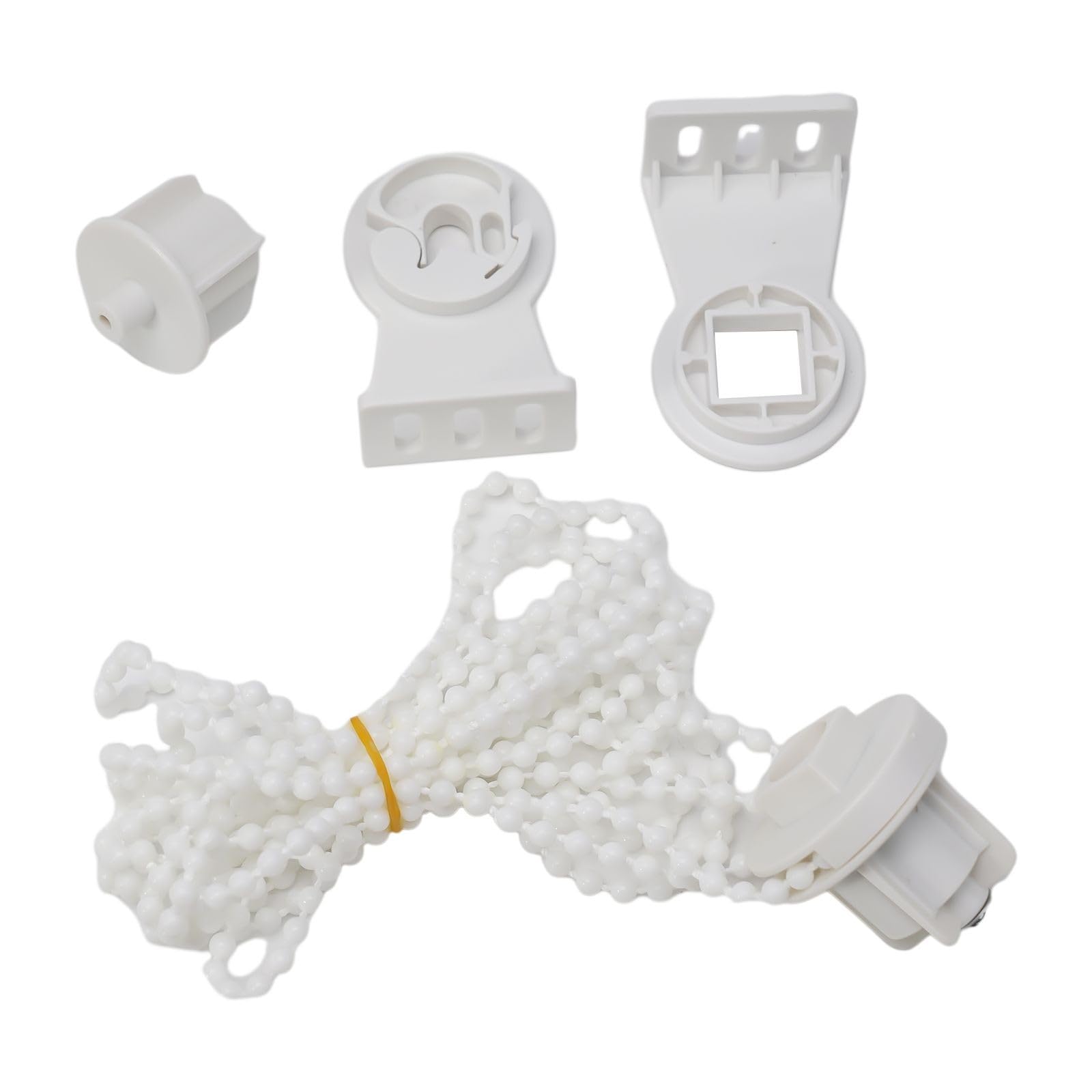 Roller Blind Fitting Kit with Brackets and Bead Chain, Spare Parts Repair Set for 28mm 32mm Tubes, Window Blind Replacement Parts (32mm)