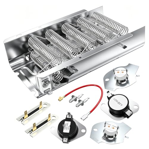 279838 WED4815EW1 3403585 W10724237 Heating Element Fit for whirlpool amana Dryer Heating Element Fit for kenmore 70 80 Series Medx655dw1 NED4655EW1 Wed4815ew1 parts model 110 Dryer Parts | Cobectal
